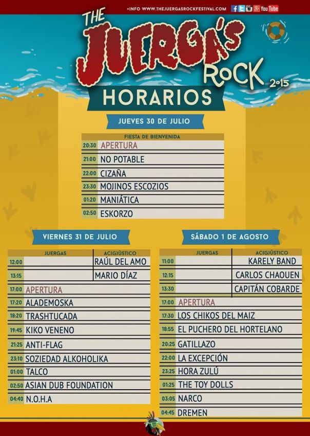 The Juergas Horarios