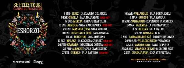 Eskorzo fechas